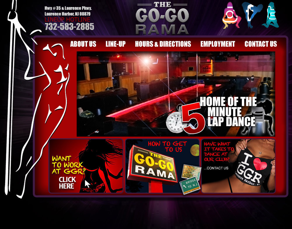 The GO-GO RAMA New Jersey's finest strip club.